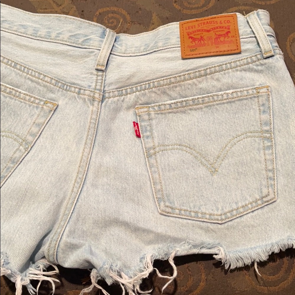 Levi’s 501 jean shorts!